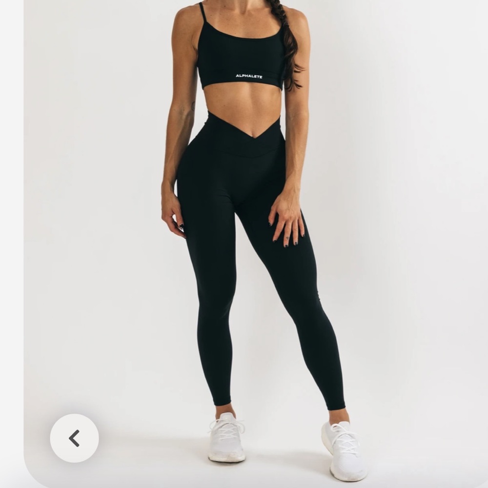 Alphalete surface power legging black XS